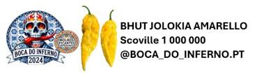 BHUT JOLOKIA AMARELLO Sementes