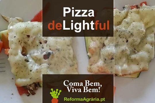 Receita de Pizza Light