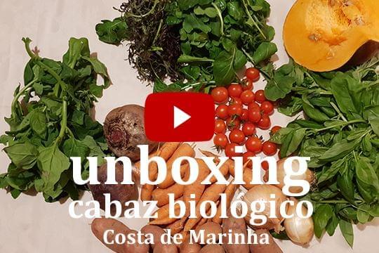 Unboxing do Cabaz Biológico da Costa da Marinha (vídeo)