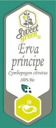 Erva príncipe - cymbopogon citratus, emb 10gr