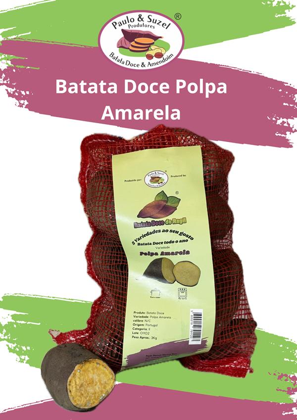 Batata Doce Polpa Amarela