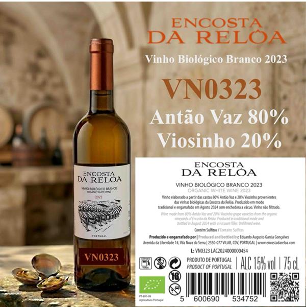 Vinho Biológico Branco 2023