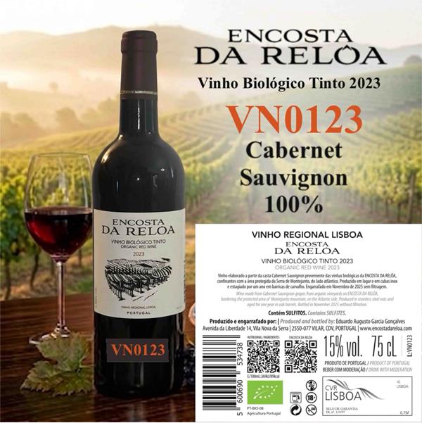 Vinho Biológico Tinto 2023