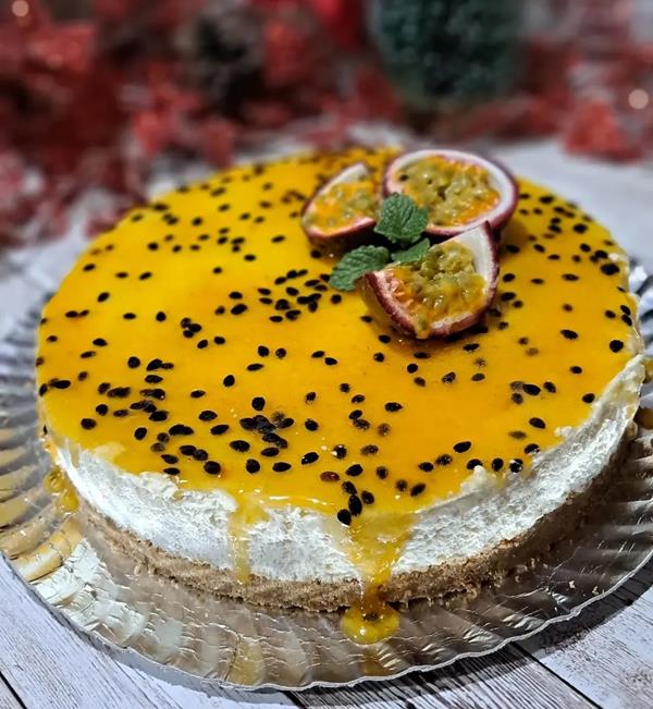 Cheesecake maracujá