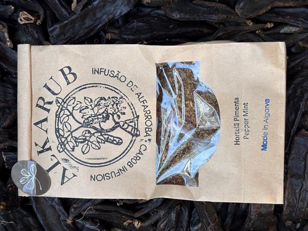 ALKARUB -Alfarroba +Hortelã Pimenta 220 Gr
