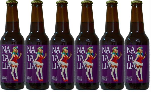 Cerveja Artesanal Natália - Tribo do Malte, Pack 6x33cl