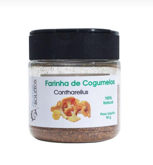 Farinha de Cantharellus cibarius, emb. 50g