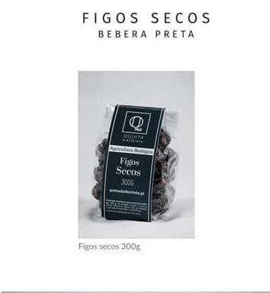 Figos Secos, Variedade Bebera Preta, Emb. 300g