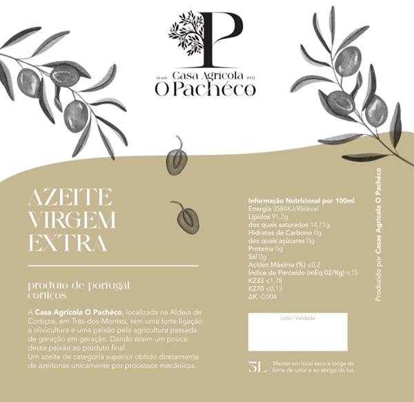 Azeite Virgem Extra 5L