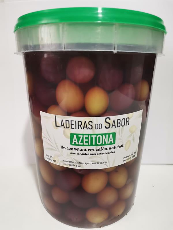 Azeitona de conserva (balde 750g)