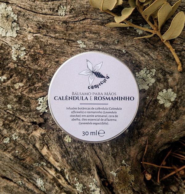 Bálsamo para mãos Calêndula e Rosmaninho
