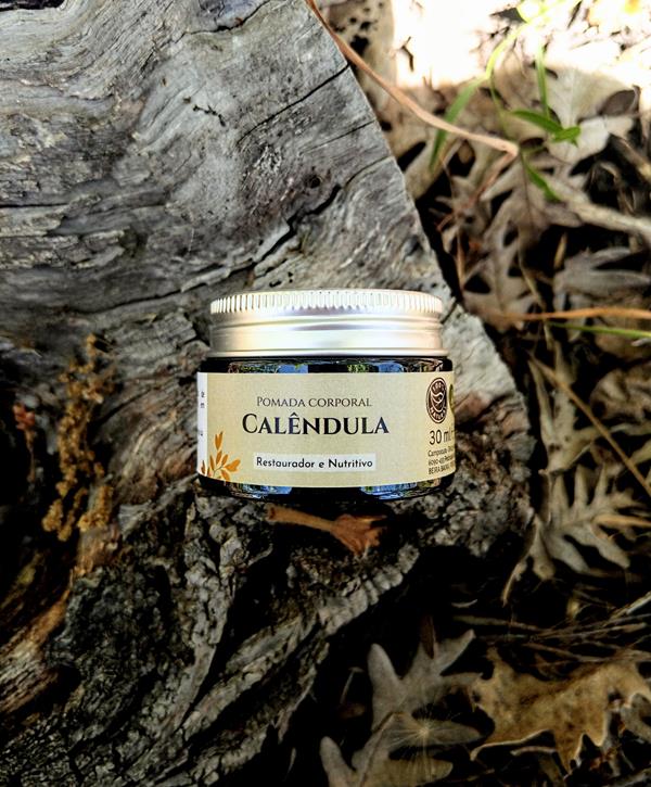 Pomada corporal de Calêndula