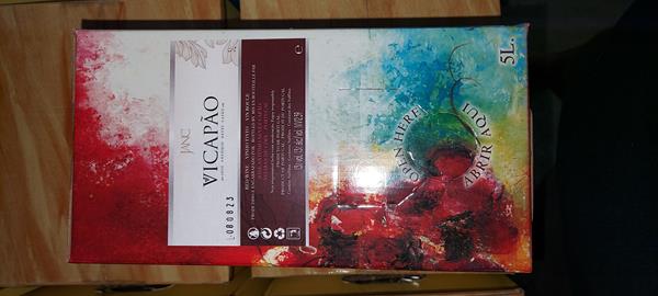 Vinho Vicapão Tinto - Box 5L