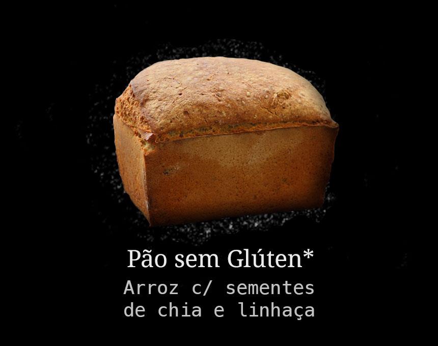 Pão Artesanal de Arroz s/ Glúten 500g