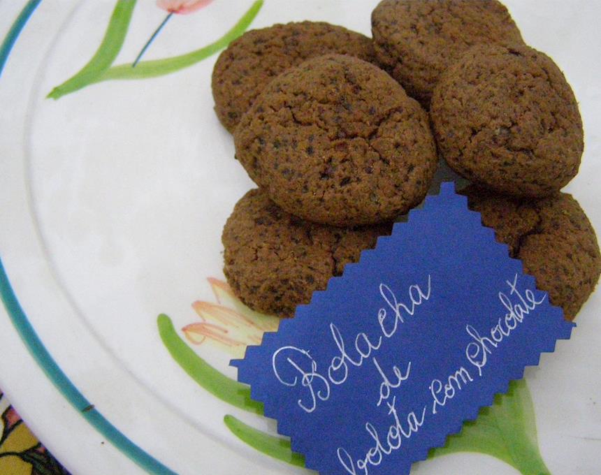 Bolachas de Bolota com Chocolate