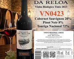 Vinho Biológico Tinto 2023