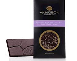 Tablete de Chocolate Negro de São Tomé 70% e NIBS de Cacau