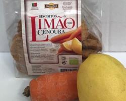 Biscoitos Bio de Limão com Cenoura, 200g