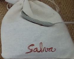 Saquinhos de linho com Salva artesanais, saq. de 10 g e 20 g