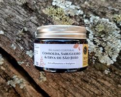 Bálsamo corporal de Consolda, Sabugueiro e Erva-de-São-João
