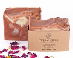 Sabão Artesanal Rosas