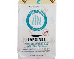Conserva de Sardinha com Algas em Azeite, 120g. Tok de Mar® by ALGAplus